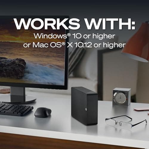 Seagate Expansion 18TB External Hard Drive HDD - USB 3.0, with Rescue Data Recovery Services (STKP18000402) 7