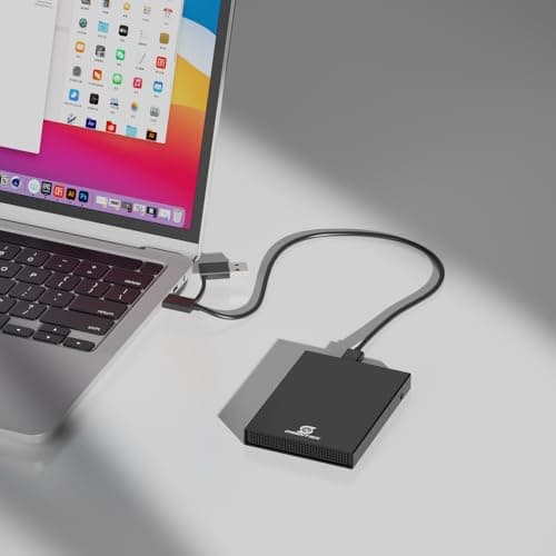 OSENTRiX O2-BK 2TB USB 3.0 Pocket-Size Portable External Hard Drive (for Windows, MacOS, Xbox, PS) 6