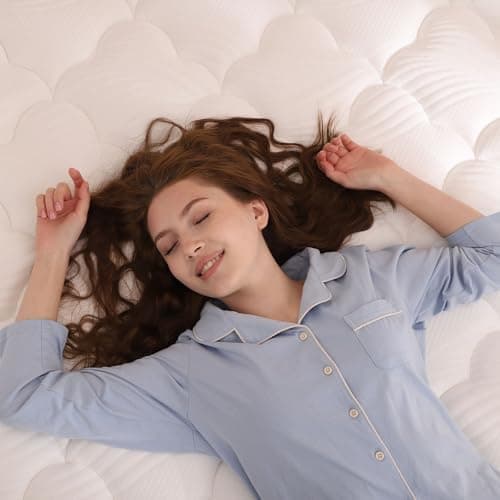 SeVietra Queen Mattress, 10 Inch Mattress Queen Size in a Box, Medium Firm for Pain Relief, Fiberglass Free, Durable Support Breathable Comfort, CertiPUR-US 7