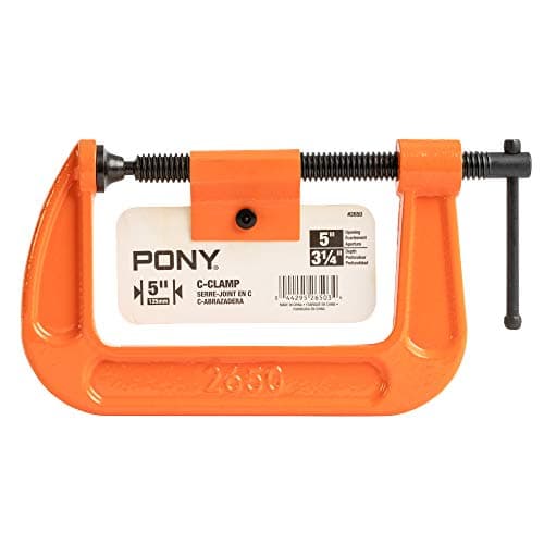 Pony Jorgensen 2650 5-Inch C-Clamp, Orange 6