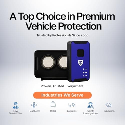 Brickhouse Car Trackers for Your Vehicle - Spark Nano 7 GPS Tracker with Magnetic Waterproof Case - Hidden Real-Time 4G LTE Vehicle Finder - GPS Tracking Device for Cars & More - Subscription Required 8