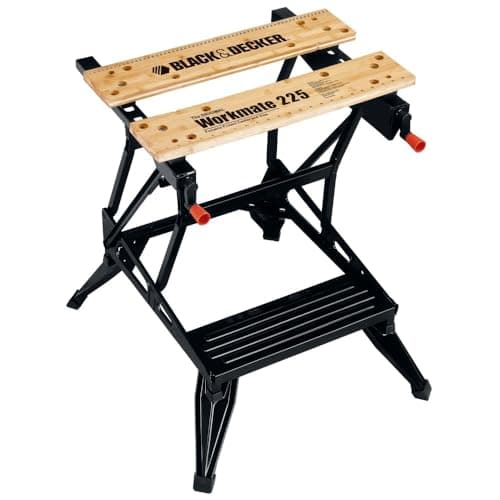 BLACK+DECKER Portable Work Bench and Vise (WM225-A)