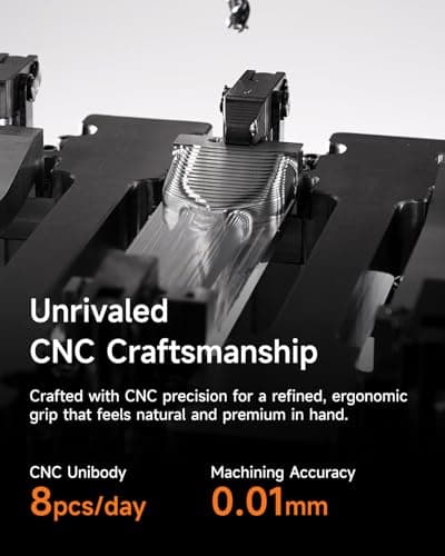 Laifen T1 Pro 1-Blade Electric Shaver, High-Speed 12,000 Cuts/Min, Long Hair Trimmer with 3 Guards, for Sparse Beard & Daily Styling, Wet & Dry, IPX7 Waterproof (Aluminum Alloy) 7