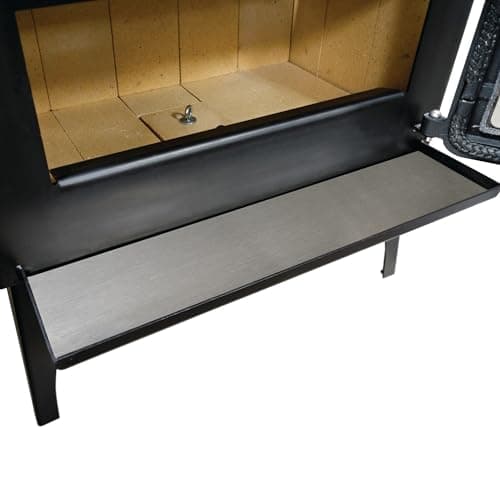 Pleasant Hearth 2,200 Sq. Ft. Wood Stove with Legs and Stainless Steel Ash Lip 6