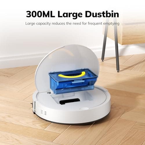 ILIFE V2 Robot Vacuum Cleaner, Tangle-Free Suction, 120 Mins Runtime, Slim, Self-Charging Robotic Vacuum Cleaner, Ideal for Pet Hair and Hard Floors 6