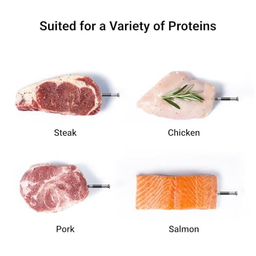 ThermoMaven Smart Bluetooth Wireless Meat Thermometer, 10X Enhanced Sub-1G Signal and Stability, Standalone Display Base, Certified Accuracy ±0.5°F, WiFi Unlimited Range for BBQ, Oven, Smoker, Grill 9