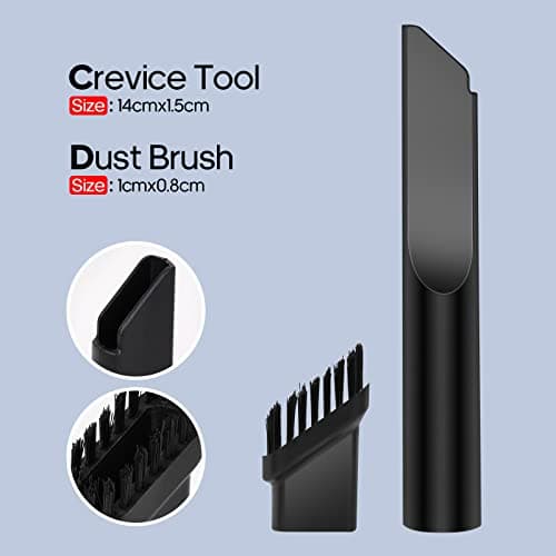 Auloea Portable Mini Car Vacuum Cleaner, High Power Cordless(400g) Handheld Rechargeable Vacuum Cleaner for Desk V06 5