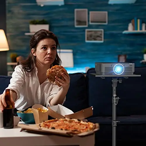 Facilife Projector Stand - Adjustable Height 22 to 63 Inches, Tripod for Laptop & Projector, Outdoor Movies 8