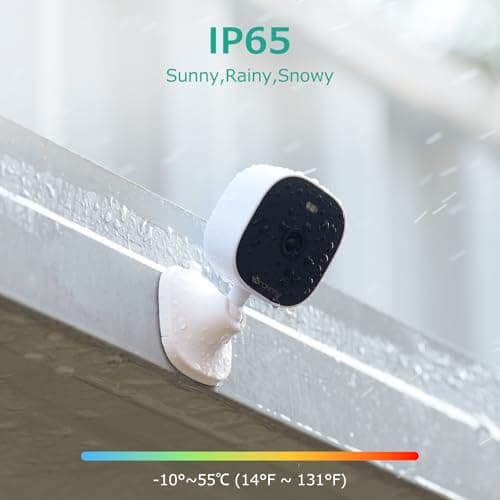 4MP QHD Home Security Camera, 5G/2.4G Wi-Fi Outdoor Cam with Motion-Activated Siren, Indoor/Outdoor Use, Cloud & 512GB SD Card Storage, Compatible with Alexa for Baby, Elderly Pet & Garage Monitoring 8