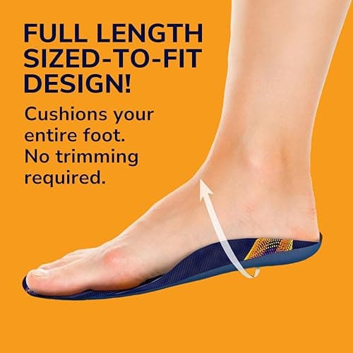 Dr. Scholl's Plantar Fasciitis Sized to Fit Pain Relief Insoles // Shoe Inserts with Arch Support for Men and Women, 1 Count 4