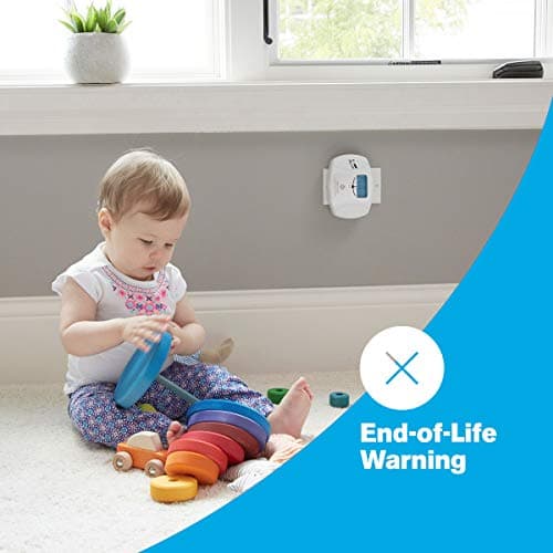 First Alert CO615 Dual-Power Plug-In Carbon Monoxide Detector with Battery Backup and Digital Display, White 8