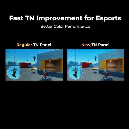 BenQ Zowie XL2546X+ 24.1 Fast TN 280Hz Gaming Monitor for Esports, Motion Clarity DyAc 2, 1080p, XL Setting to Share, S Switch, Shielding Hood, Industrial Grade Bearing Height Adjustment 5