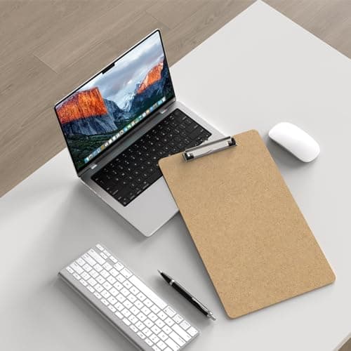 Juvealoe Legal Size Wood Clipboard Set 2, 8.5 x 14 Long Clip Board with Low Profile Clip, Suitable for Legal Lawers and Business, Size 9 x 15.5 in, Office Supply 6