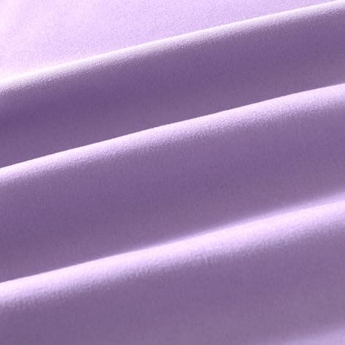 2 Pack Pillow Cases Standard Size, Light Purple Pillowcases Microfiber Hotel Pillow Case Soft Breathable and Non Shrinking Envelope Pillow Covers 20"X 26" 7