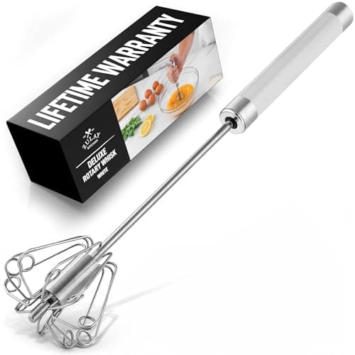 Push Action Egg Whisk by Zulay Kitchen