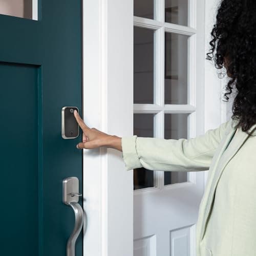 Yale Assure Lock 2 Touch Deadbolt, Satin Nickel Smart Keyless Entry Door Lock with Wi-Fi Connected Touch Keypad and Fingerprint Scanner, YRD450-F-WF1-619 5