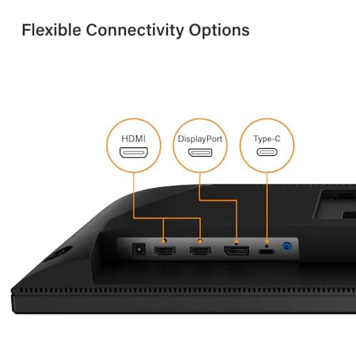 AG Neovo EM2451 24 Inch 4K Monitor, 3840 x 2160 UHD, IPS, 100% sRGB, 93% DCI-P3, Height Adjustable, Pivot, USB-C with 65W Power Delivery, Dual HDMI 2.1, DisplayPort 1.4 7