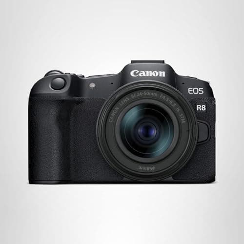 Canon EOS R8 Mirrorless Camera with RF 24-50mm f/4.5-6.3 is STM Lens, Black 10
