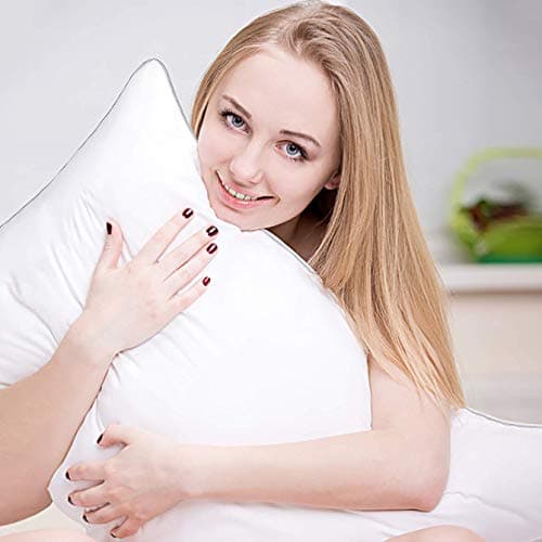 HIMOON Bed Pillows for Sleeping 2 Pack,Standard Size Cooling Pillows Set of 2,Top-end Microfiber Cover for Side Stomach Back Sleepers 6