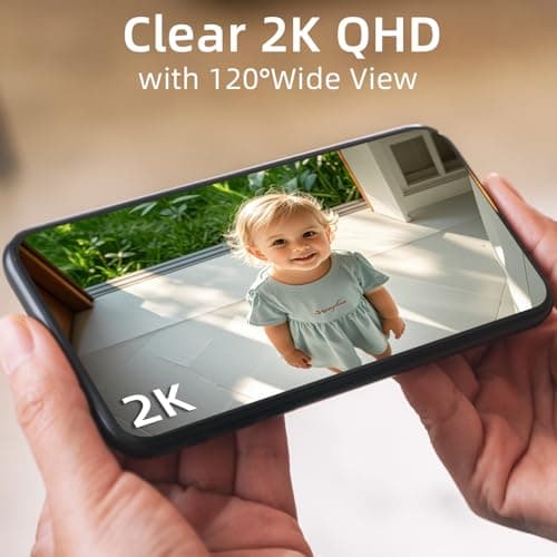 Rraycom 5G/2.4G WiFi Security Cameras Wireless Outdoor, 2K Battery Powered AI Motion Detection Siren Alarm Home Indoor Camera,Color Night Vision, 2-Way Talk, IP65 Waterproof, Works/Alexa, Cloud/SD 5