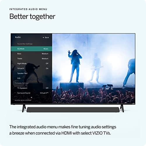 VIZIO M-Series All-in-One 2.1 Immersive Sound Bar with 6 High-Performance Speakers, Dolby Atmos, DTS:X, Built in Subwoofers and Alexa Compatibility, M213ad-K8, 2023 Model 7