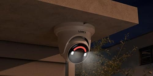 Lorex 4K+ 16 Channel (8 Wired + 8 Fusion Wi-Fi) 2TB NVR System | 3 White 4K Dome Cameras (No Cables) | Smart Security Lighting | Person & Vehicle Detection | Color Night Vision | IP67 Weatherproof 9