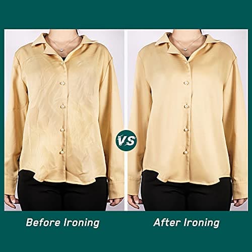 Portable Handheld Iron, Brynnl Mini Handheld Steamer Iron for Clothes, 180°Rotatable Travel Garment Steamer, Mini Ironing Machine Support Dry & Wet Ironing for Home,Travel,Gifts (white) 5