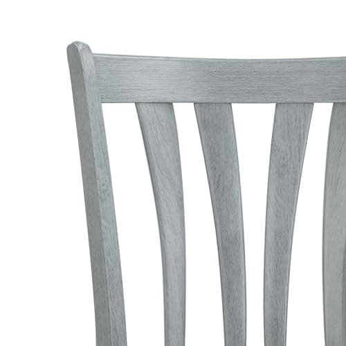 Hillsdale Furniture Savana Wood Bar Height Stool, 30" high, Blue Wire Brush 10