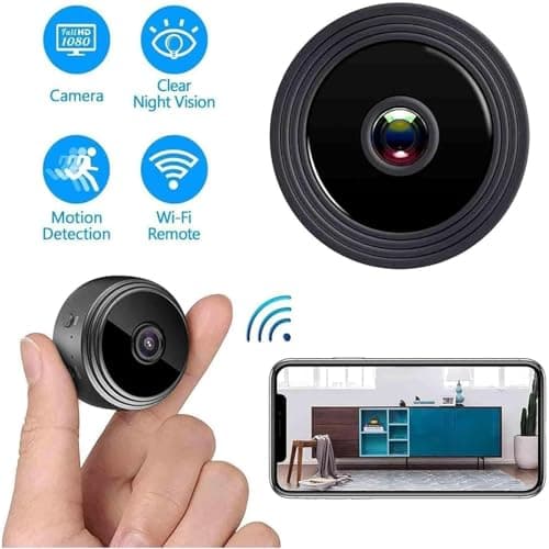 Guardhouse Camera-Guardhouse Watcheye Security Camera, 1080P HD Magnetic Mini Wireless WiFi Cameras,Portable Home Surveillance System (1pcs) 7