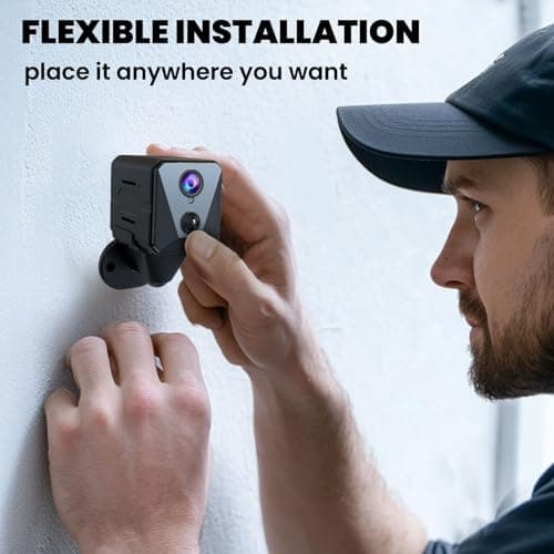 Hidden Camera | Spy camera, Improved 2K WiFi Mini Camera, Real-Time View,100 Days Battery Life, Cloud & SD Storage, Clear Night Vision, AI Motion Detection, Security Wireless Camera Nanny Cam 7