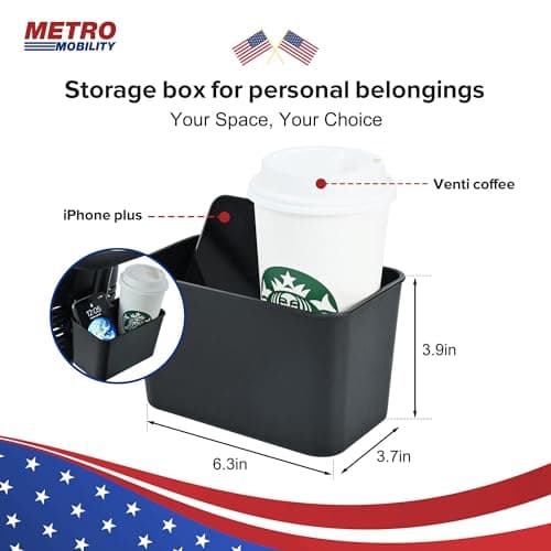 Folding Mobility Scooter for Seniors 4 Wheel Scooter for Adults Electric Medical Scooter Compact for Travel - Electric Powered Wheelchair Device - Compact Heavy Duty Mobile (Light Blue) 5