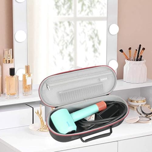 RLSOCO Travel Case for Dyson Supersonic/Supersonic Nural Hair Dryer & Dyson Airwrap/Airwrap i.d./Airwrap Co-anda2x Multi-Styler, Storage Hair Dryer/Airwrap Only for easy travelling - Black 8