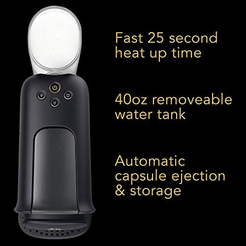 L'OR Barista System Coffee and Espresso Machine Combo by Philips, Matte Black 6