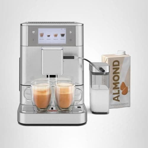 KitchenAid Fully Automatic Espresso Machine KF8 with Milk Attachment and Plant Based Milk Options, KES8558SX, Stainless Steel 12