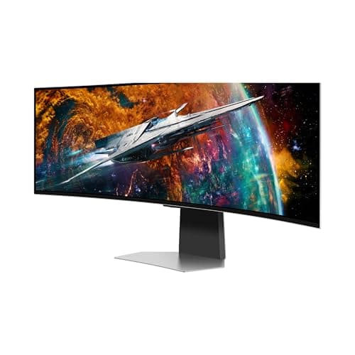 Samsung 49" Odyssey OLED G9 (G95SC) Curved Smart Gaming Monitor, QD-OLED, 240Hz, 0.03ms, FreeSync Premium Pro, G-Sync Compatible, Dual QHD, Neo Quantum Processor, LS49CG954SNXZA 20
