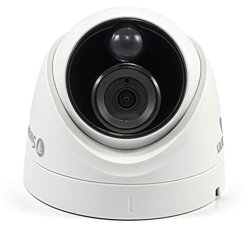 Swann Add-On DVR Enforcer Dome Security Camera with 4K Ultra HD Video, Indoor or Outdoor Design Plus True Detect Heat and Motion Detection (Renewed)