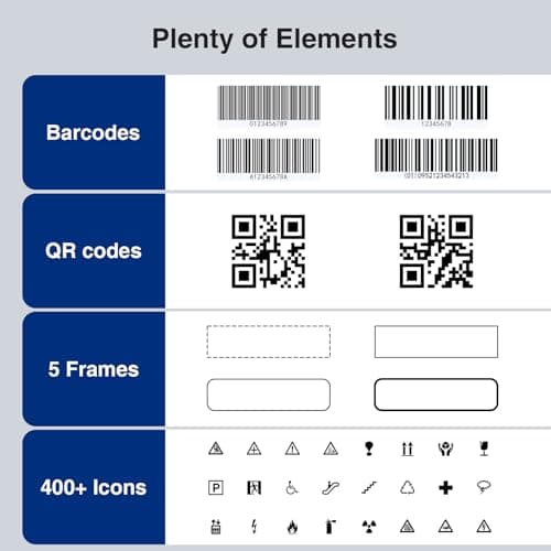 SUPVAN G15M Mini Portable Label Maker Machine with Heat Shrink Tube, Rechargeable 1200mAh Battery Thermal Transfer Printer, Compatible with Multi-Type Label, Home, Garage, Office & Outdoor 6