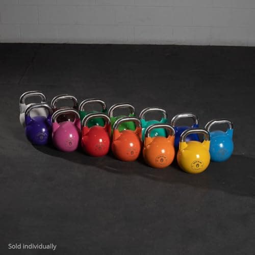 Titan Fitness 8 KG Competition Kettlebell, Single Piece Casting, KG Markings, Full Body Workout 8