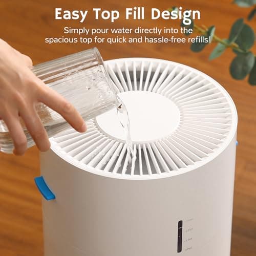 Airthereal 2-in-1 Air Purifier and Humidifier Combo for Large Room up to 1325 ft², 3-Stage Filters, Air Quality Monitor and Quiet Sleep Mode, Evaporative Humidifier with Hygrometer, AEH300 8