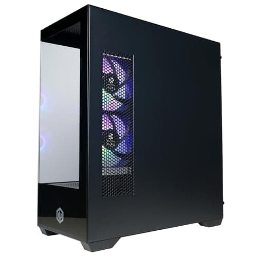 CYBERPOWERPC Gamer Master Gaming PC, AMD Ryzen 5 5500 3.6GHz, Radeon RX 6400 4GB, 16GB DDR4, 500GB PCIe Gen4 SSD, WiFi Ready & Windows 11 Home (GMA3100A) 5