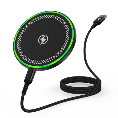 15W Wireless Charger Pad for Motorola Razr 2024 Moto G Stylus 5G 2025 G Power 2025 Edge Edge+ Razr+ X50 Ultra Razr 50 Ultra,Android Wireless Charging Station Mat for Samsung Galaxy S25 S24 S23 S22 S20