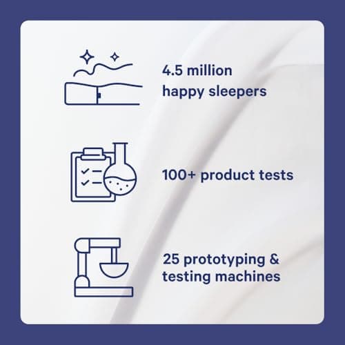 Casper Sleep Foam Pillow, Standard, White 7