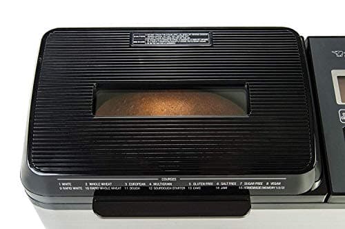 Zojirushi BB-PDC20BA Home Bakery Virtuoso Plus Breadmaker, 2 lb. loaf of bread 7