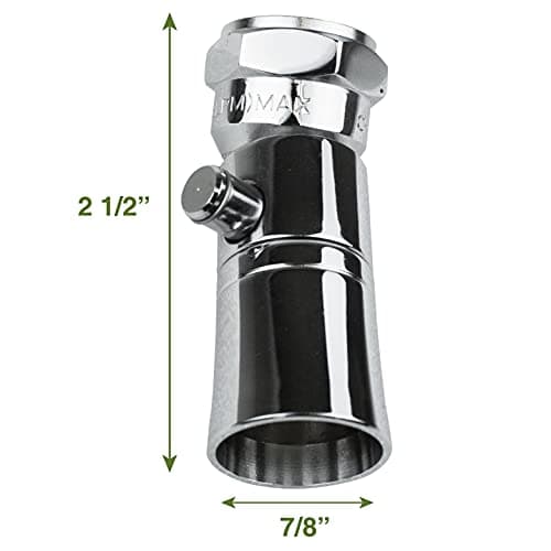 LDR Industries 520 1100CP-18 Water Saving Showerhead with Push Button Flow Control, Chrome Plated Brass 6