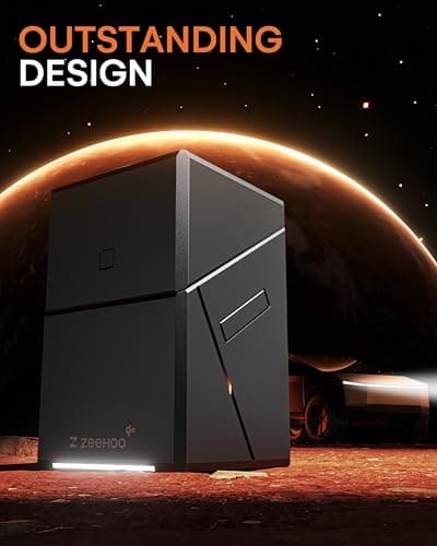 ZEEHOO 3 in 1 Charging Station, iPhone Charging Station for Apple MagSafe Charger, Qi2 Certified, 15W Fast Wireless Charger, for Apple Watch, for iPhone 17,16 15,14,13,12 Series, AirPods (Black) 7