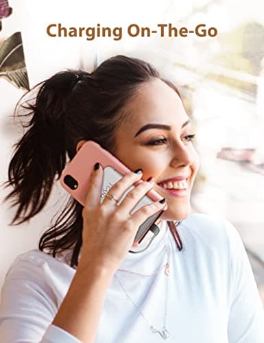 TG90° Power Bank 6000mah Portable Battery Charger, Mini Power Bank with Built-in Cables Portable Phone Charger 6