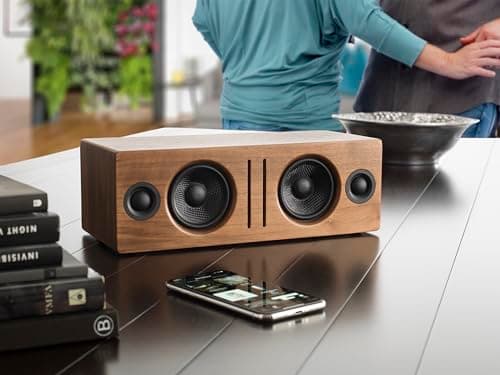 Audioengine All in One A2+ (B2) Portable Wireless Speaker - Audio with Lossless aptX Bluetooth and Analog Audio Input for Phone, Tablet, and Computers 8