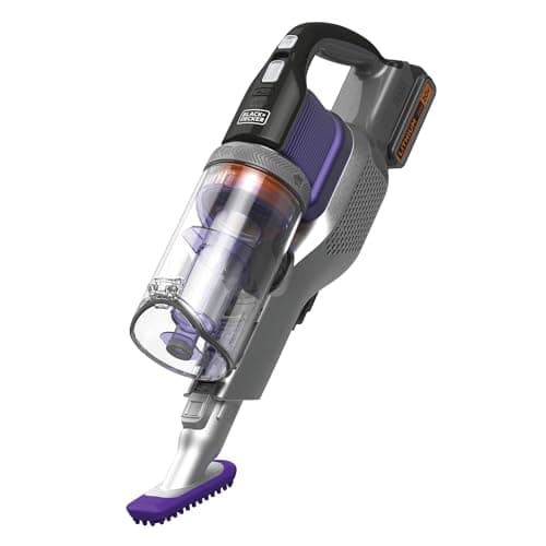 BLACK+DECKER Pet Hair Vacuum, Cordless Vacuum Cleaner Pet Hair, Up to 55 Minutes of Runtime, Interchangeable Floorhead, Maximum Suction, Multi-Surface, Light Weight, Powerseries Extreme (BSV2020P) 17