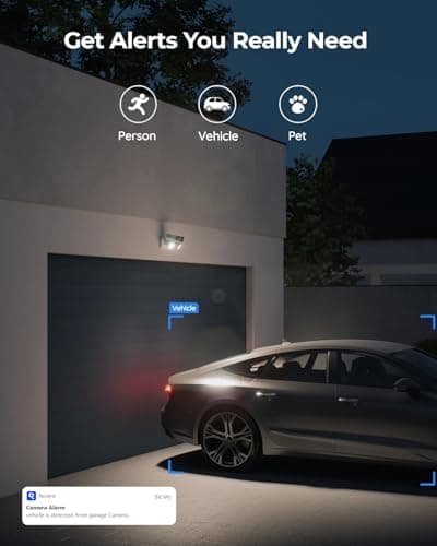 REOLINK Duo Floodlight PoE, 4K Dual-Lens Security Camera, Outdoor PoE IP Camera with 180° Ultra-Wide Angle, 1800 Lumen Floodlight, Human/Vehicle/Pet Detection, Two Way Talk, Waterproof 5