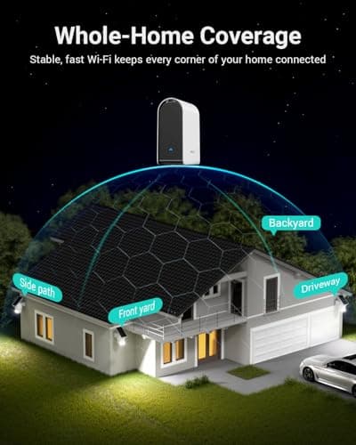 ANSQUE Security Cameras Wireless Outdoor Home System, 4 Camera Kit, No Subscription Fees, Solar Powered, Local Storage, 365-Day Battery Life, 360°PTZ Surveillance, Auto Tracking, 2K Color Night Vision 9